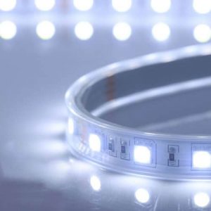 ไฟเส้น LED Strip 5050 กันน้ำ IP67 แสงขาว 5M.