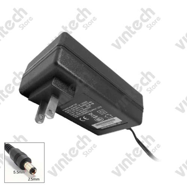Adapter 12V 2A DC2.5x5.5 mm.