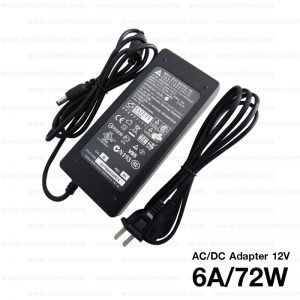 AC/DC Adapter 12V 6A 72W