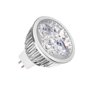 หลอดไฟ LED Spotlight ขั้วMR16 12V 4W ไฟแสงสีขาว (Daylight)
