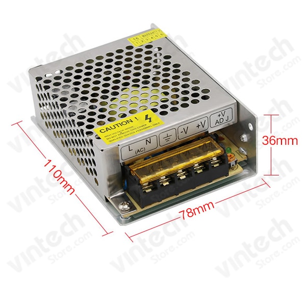 Switching power supply 12V 5A 60W