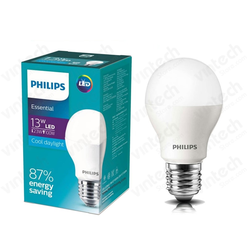 Merchandising esthetisch Absorberend หลอดไฟ Philips LED Bulb E27 13W | Vintech Store