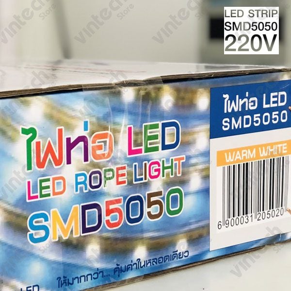 ไฟท่อแบน LED Strip Light 220V