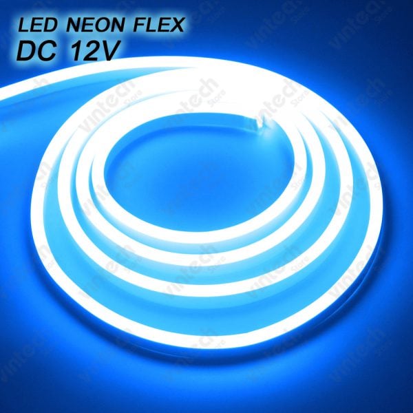 led neon flex 12V blue