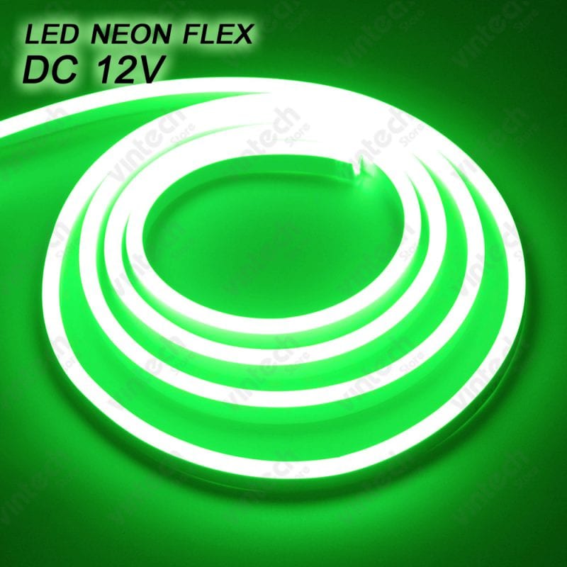 LED Neon Flex 12V Green