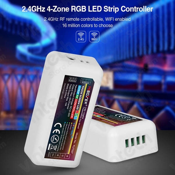 RGB Controller Mi-Light 12-24VDc 4 Zone 